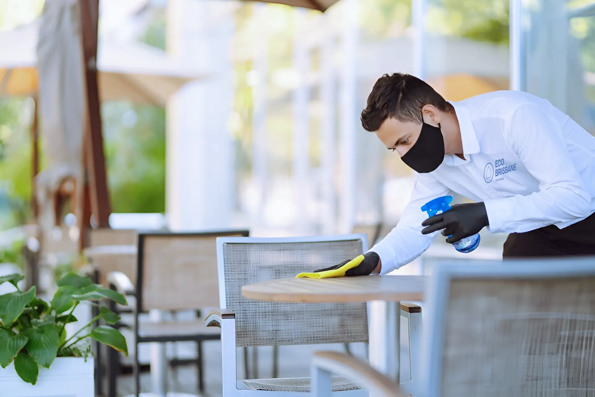 Commercial kitchen disinfection