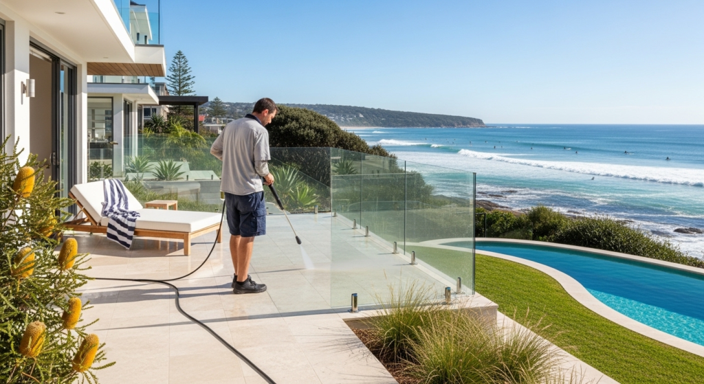 deep outdoor cleaning