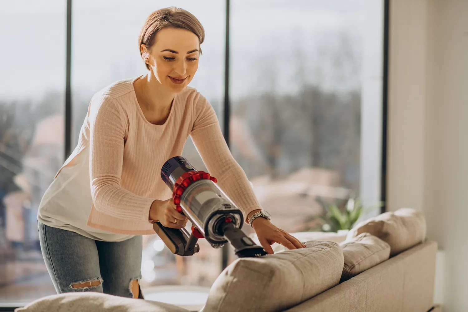 Odor removal for carpets