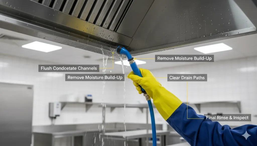 grease removal from kitchen hoods