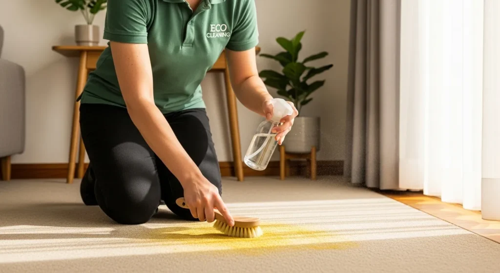 Carpet discoloration