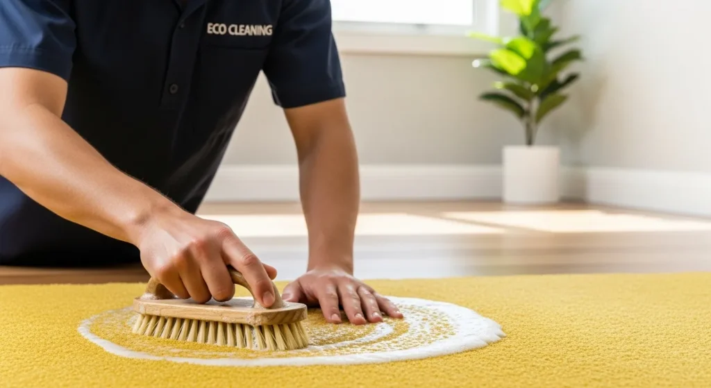 Carpet fiber oxidation