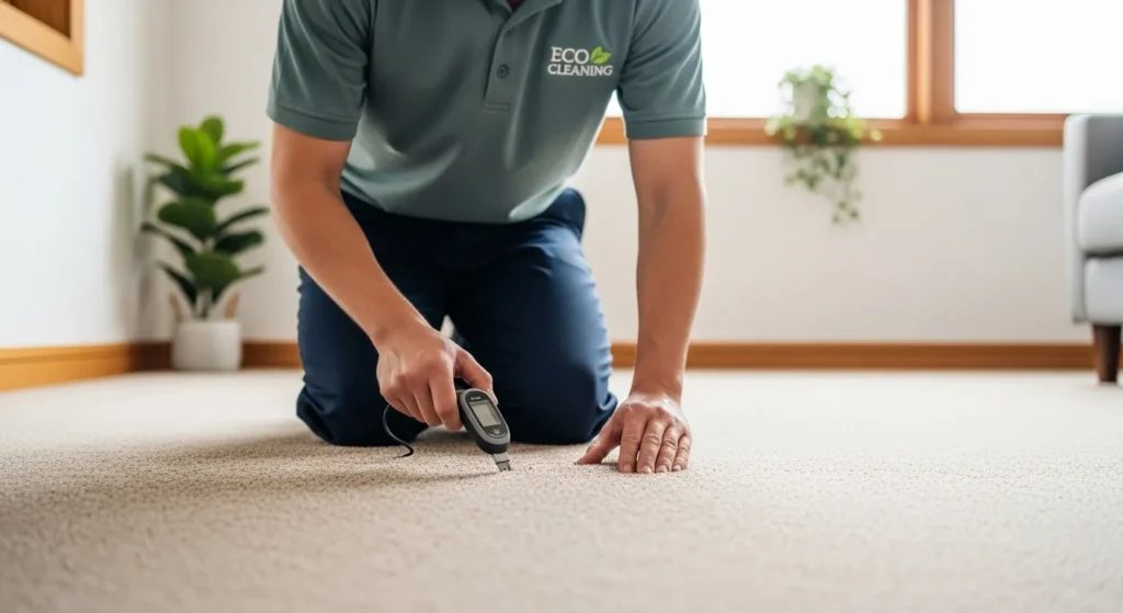 Oxidation of carpet fibers