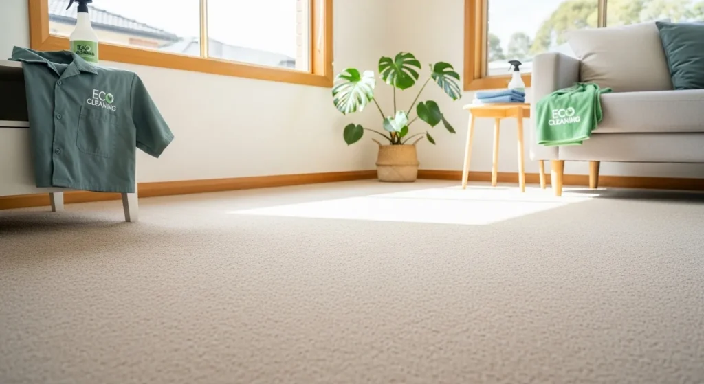 Water stains on carpet