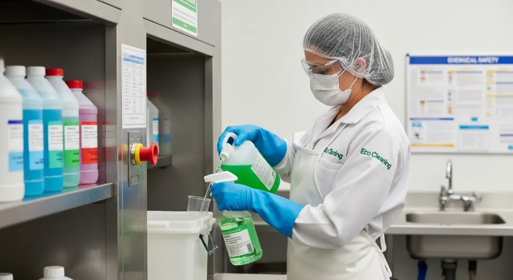 Cleaning protocols for food plants