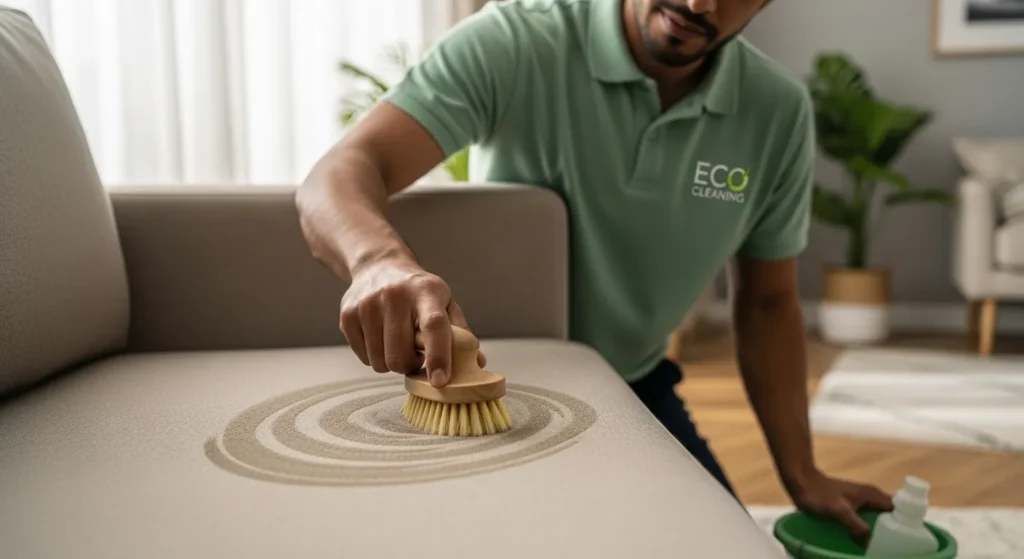 Deep cleaning sofa techniques