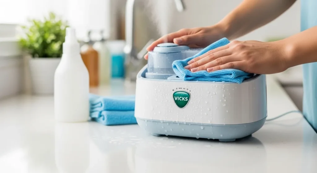 Humidifier cleaning tips