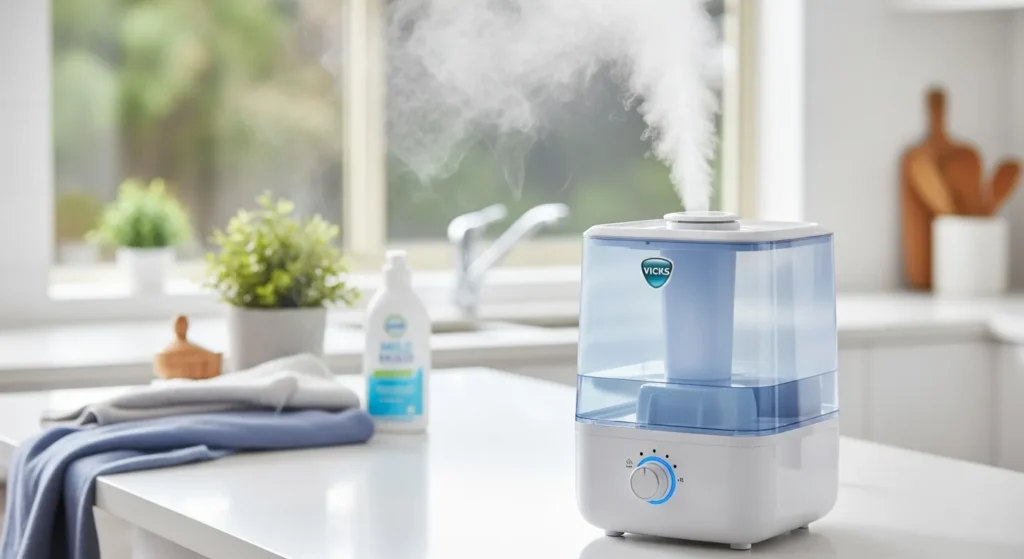 Remove mineral buildup humidifier