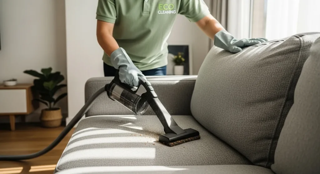 Removing stains from polyester