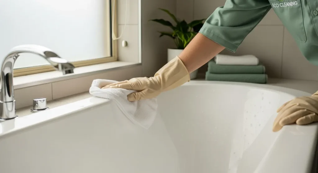 how to whiten plastic bathtub