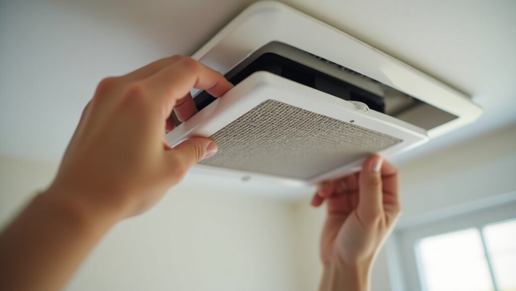 bathroom fan cleaning tips