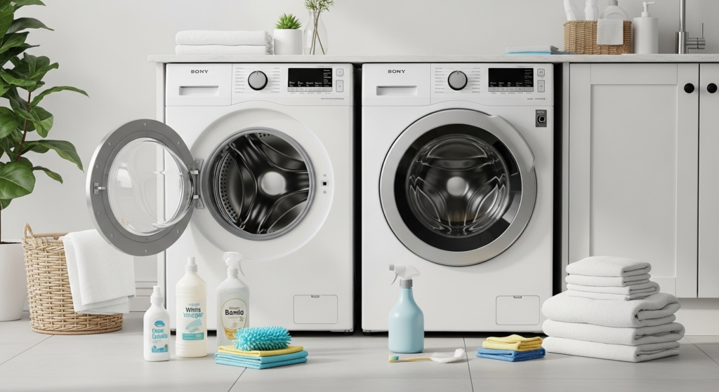 6 Easy Steps to Clean Your Washing Machine (Front-Load & Top-Load)