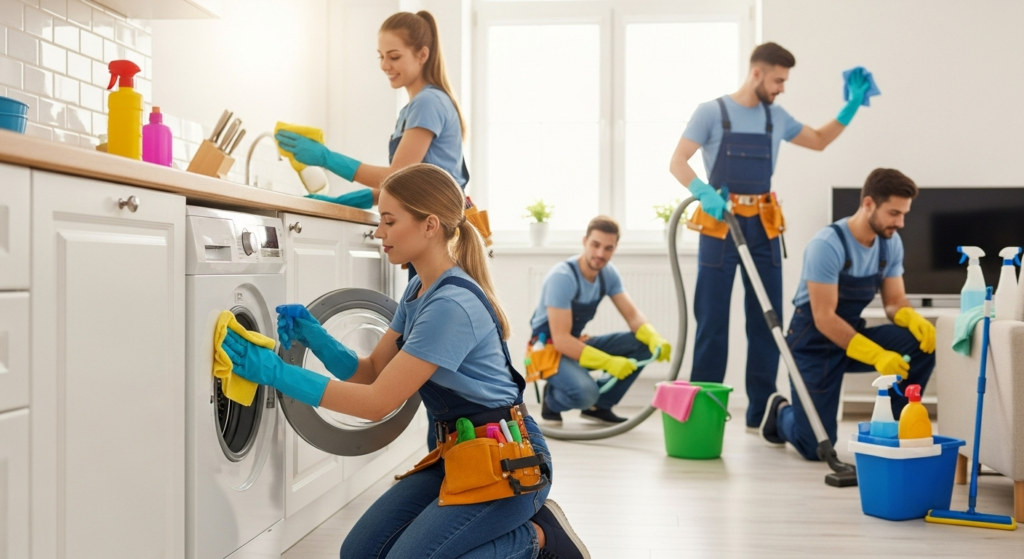 clean washing machine naturally