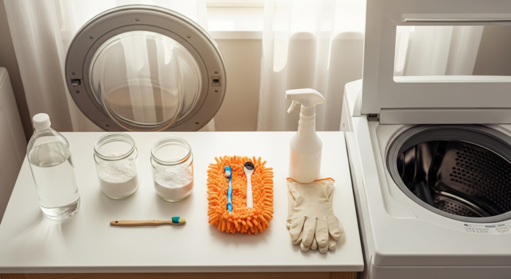 how to clean washing machine