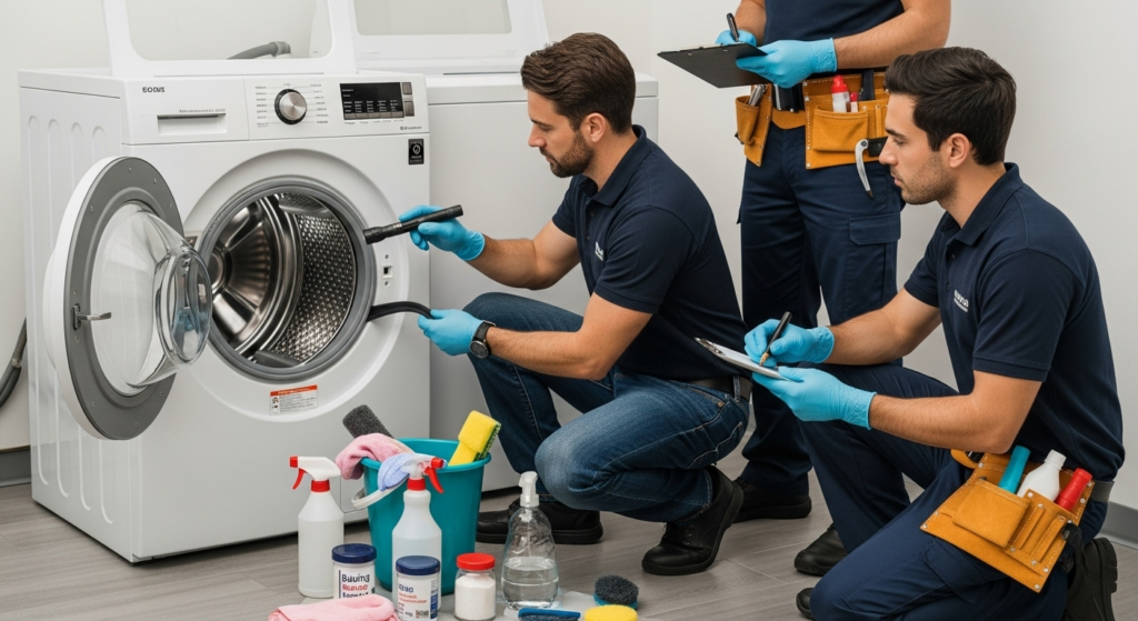 remove washing machine odor